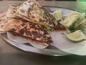   at Taqueria Muchachos in Rhodes