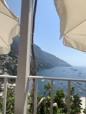 view at Caffè Positano in Positano