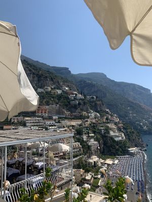 view at Caffè Positano in Positano