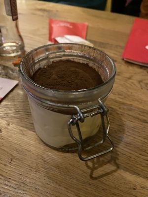 Vegan tiramisu   at Happy Italy in Groningen