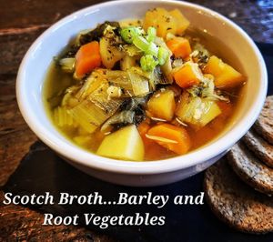 #scotchbroth. The lifeblood of any Scot on a wintery, blustery and baltic Scottish day. NB - This potentially applies 365 days a year in Edinburgh, within any 24 hour period!  at Curran Geal in Edinburgh