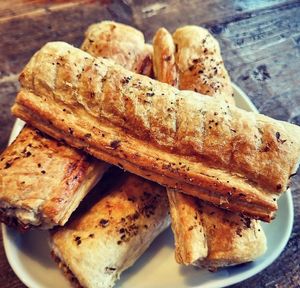 Vegan Sausage Rolls at Curran Geal in Edinburgh