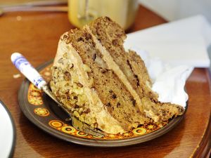 Cake at Curran Geal in Edinburgh