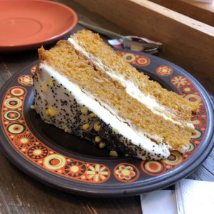 Lemon cake   at Curran Geal in Edinburgh