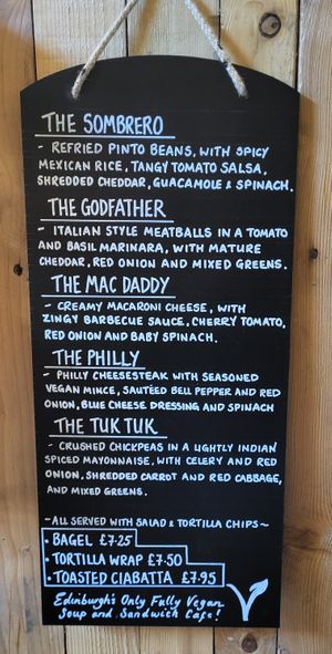 #Veganuary at Curran Geal in Edinburgh