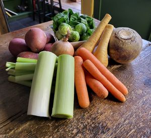 Five homemade soups are available daily, using only the freshest ingredients. Served with sourdough bread, grilled cheese toastie, or vegan sausage roll 💚 #Veganuary at Curran Geal in Edinburgh