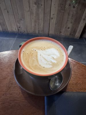 Latte   at Curran Geal in Edinburgh