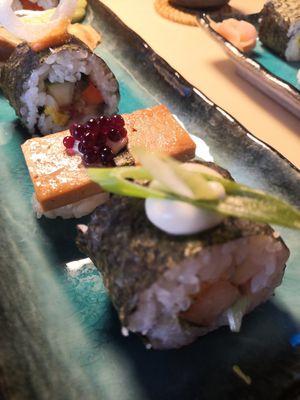 Sharing platter at KUSAKI in Brighton