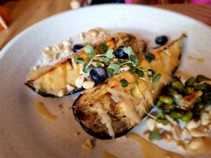 Aubergine at KUSAKI in Brighton