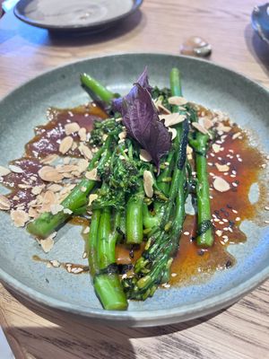 BANG BANG Tenderstem  at KUSAKI in Brighton