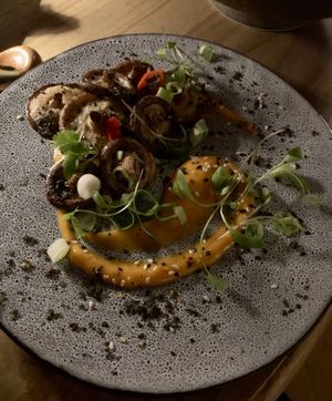 Gochujang shiitake  at KUSAKI in Brighton