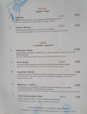  at Maharani in Zurich