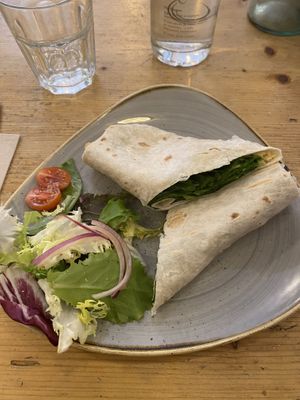 Tortilla with Avocadoo  at Café Floh in Barcelona