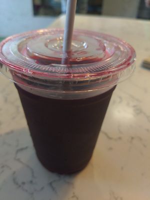 Hibiscus tea (sweetened) at Brick City Vegan in Newark