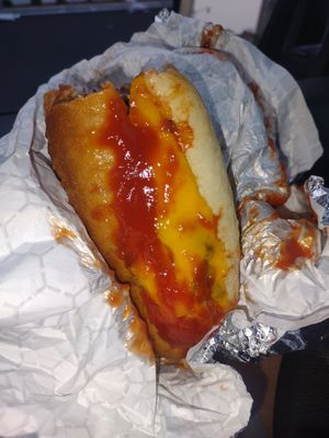 It tastes way better than it looks. at Brick City Vegan in Newark