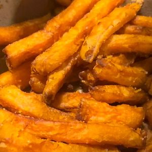 Sweet Potato Fries at Brick City Vegan in Newark