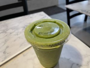 green smoothie. it tasted like candy lol  at Brick City Vegan in Newark