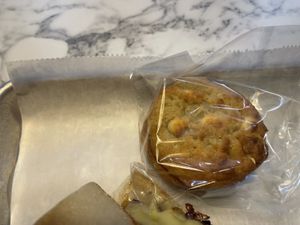 macadamia nut cookies. spoiled myself.  at Brick City Vegan in Newark