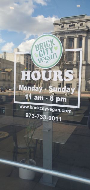  at Brick City Vegan in Newark