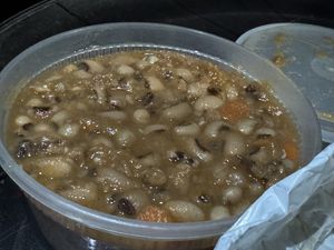 Black eyed peas side dish  at Brick City Vegan in Newark