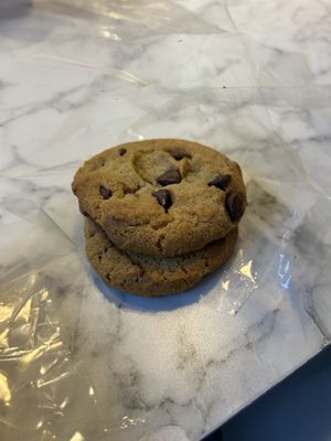 Chocolate chip cookies at Brick City Vegan in Newark