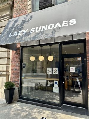 Shop Front  at Lazy Sundaes in New York City
