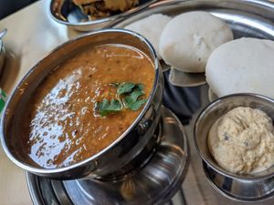 Idli Sambar at Lassi & Spice in Seattle
