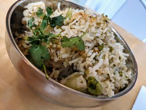 Vegetable Pulao at Lassi & Spice in Seattle