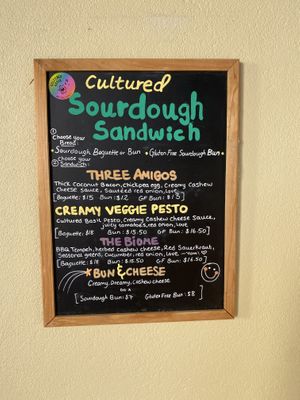 We tried them all and loved them all!   at It's Alive Bakery & Fermentory in Rodney Bay