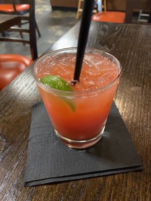 Strawberry limeade agua Fresca  at Casa Mexico in Hopewell Junction