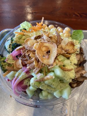 Regular bowl made my own  at Viva! Be Bowl'D in Fresno