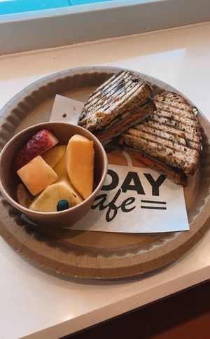 i🤍vegan panini  at TODAY Cafe in Orlando