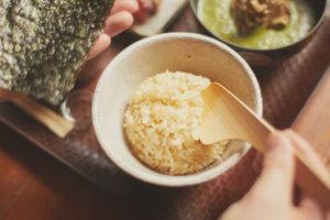 How to enjoy 
Teori-sushi YOH ② at AWOMB Nishikiyamachi in Kyoto