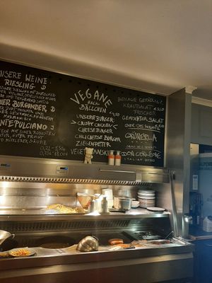 Menu at Curry in Dusseldorf