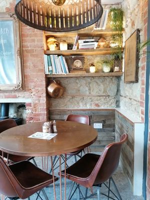 Seating at Cook & Baker in Godshill