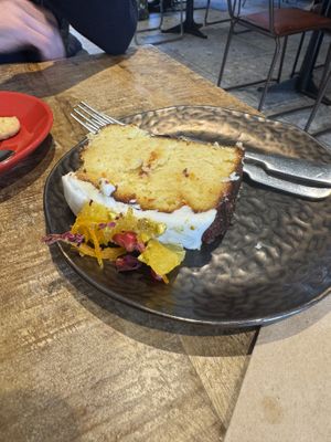 Orange cake   at Cook & Baker in Godshill