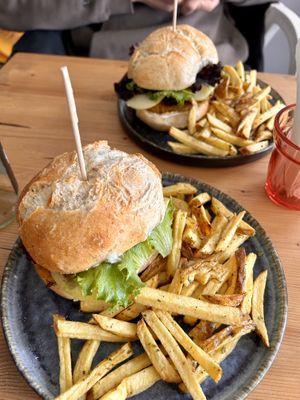 Vegan burgers 👌🏼  at Fika in Viana Do Castelo