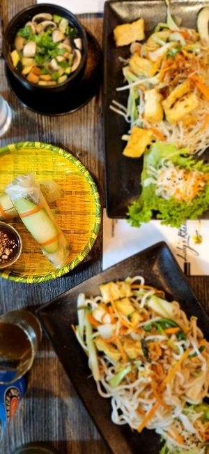 Sommerrollen at Lily's Kitchen in Linz