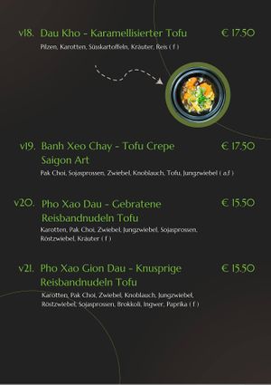 Vegetarian menu - Page 4  at Lily's Kitchen in Linz