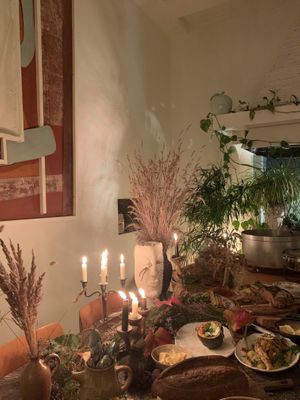 Buffet végétarien le dimanche soir  at La Folie Barbizon in Barbizon