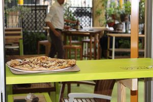 Dehors at Pizza Giuditta in Genoa
