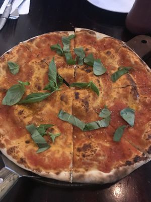 Margherita pizza without cheese  at Sisters Tavern & Pizzeria in Qui Nhon