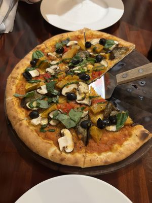 Vegan pizza   at Sisters Tavern & Pizzeria in Qui Nhon