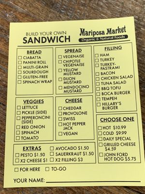   at Mariposa Market in Willits