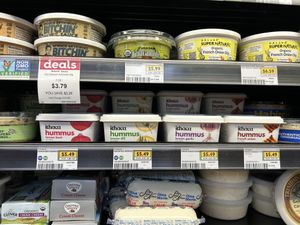 The best hummus   at Mariposa Market in Willits