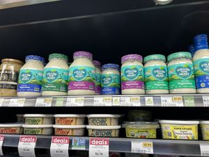 Vegan mayo   at Mariposa Market in Willits