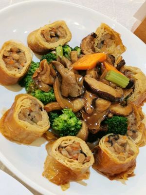 food at Po Lin Vegetarian - 普蓮素食 in New Territories