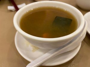 soup at Lotus Veggie - Tai Po in New Territories