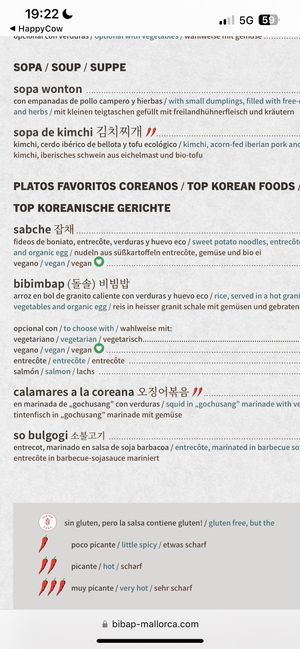   at Bi Bap in Mallorca