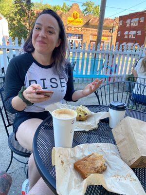 So many vegan treats! at Mud Pie Vegan Bakery and Coffee in Kansas City